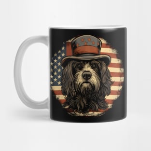 Tibetan Terrier 4th of July Mug